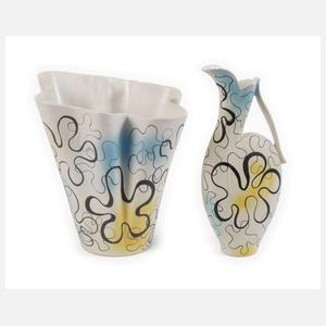 Comas Vase und Kanne