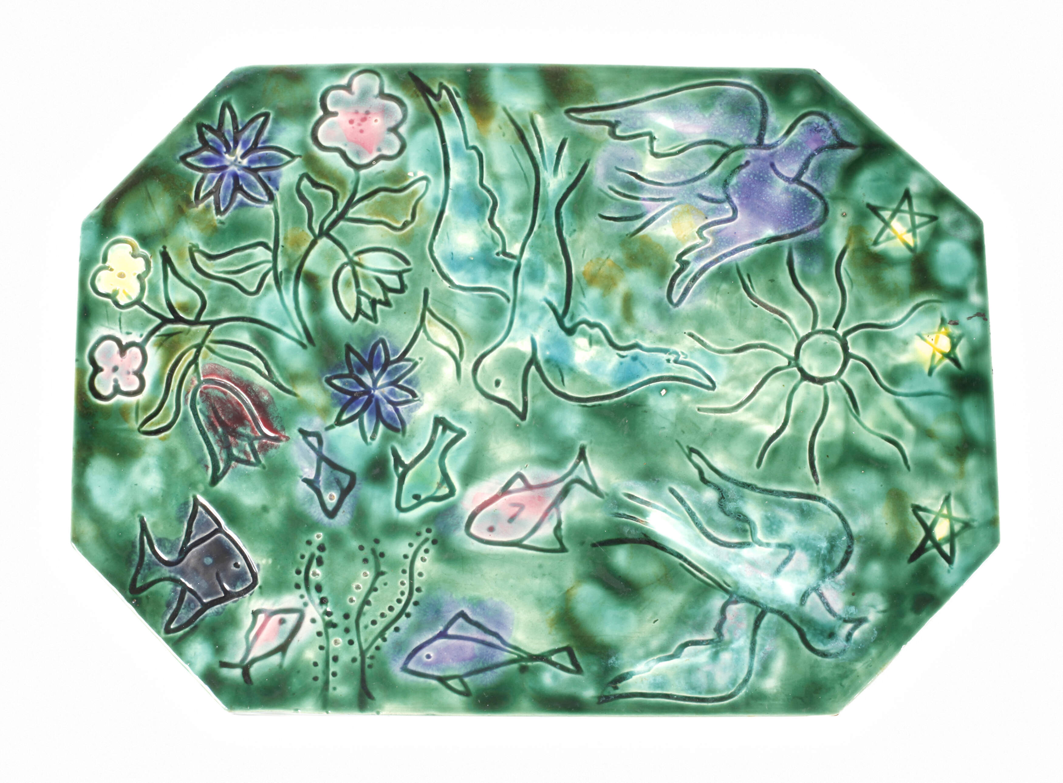 Tablett "Les trois éléments"