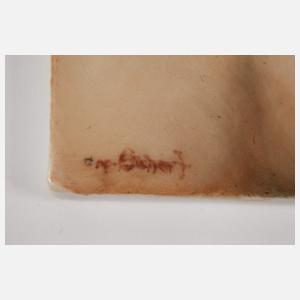 KPM Berlin Bildplatte "Johannes der Täufer"