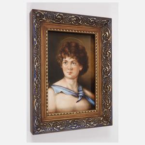 KPM Berlin Bildplatte "Johannes der Täufer"