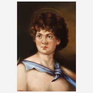 KPM Berlin Bildplatte "Johannes der Täufer"