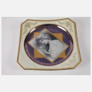 Prunkteller im Alt-Wiener-Stil