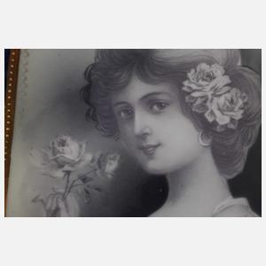 Prunkteller im Alt-Wiener-Stil