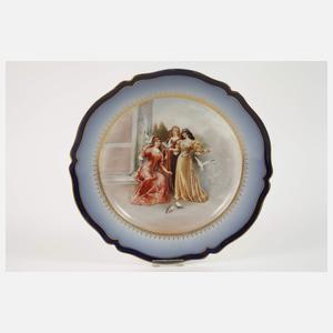 Konvolut Prunkteile im Sévres-Stil