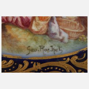 Konvolut Prunkteile im Sévres-Stil