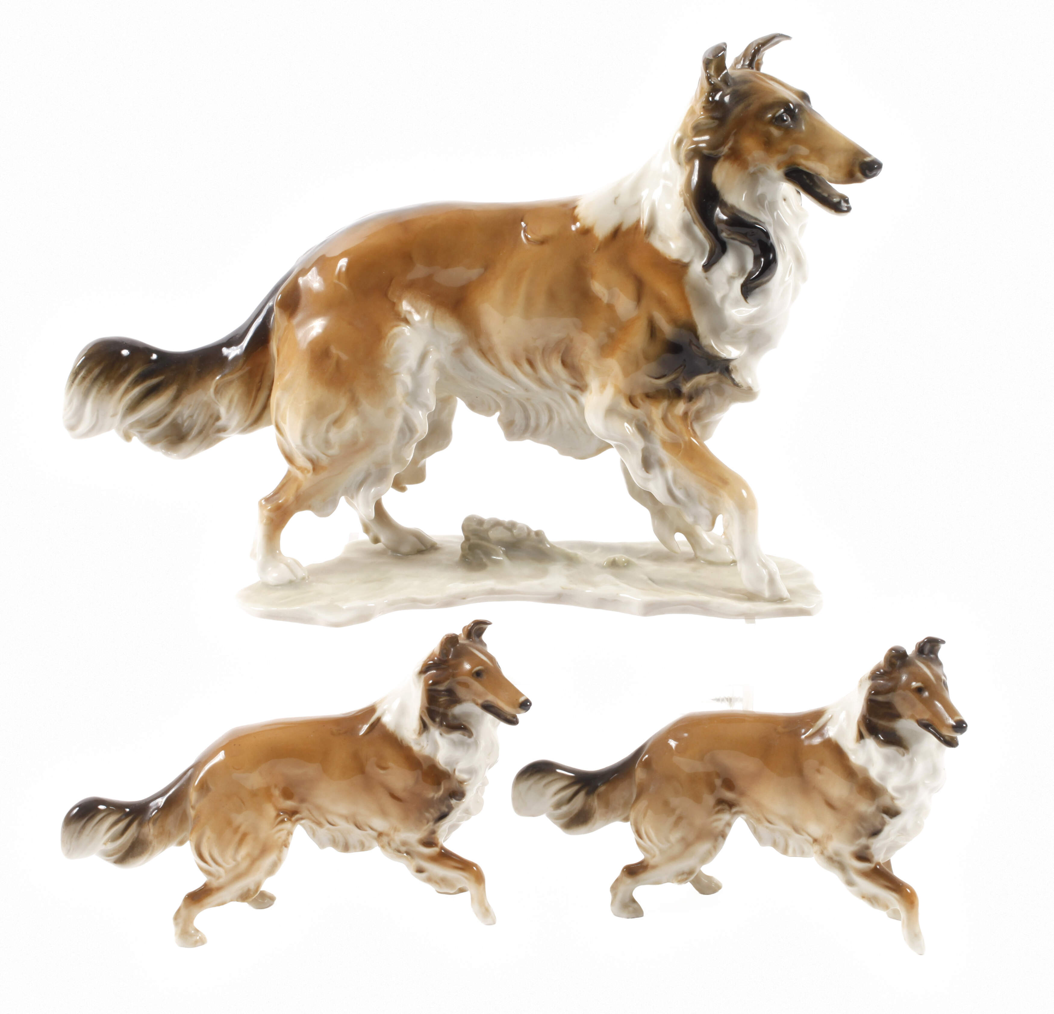 Hutschenreuther Familie "Collie"