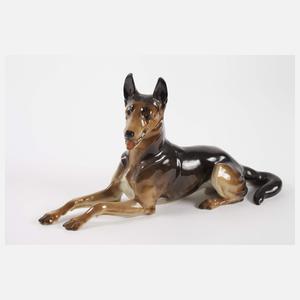 Hutschenreuther zwei Schäferhunde