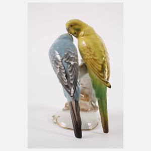 Hutschenreuther "Wellensittiche"