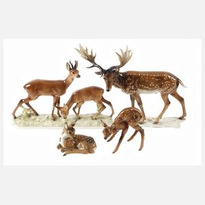 Hutschenreuther Familie Hirsch