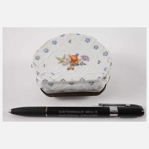 KPM Berlin Tabatiere Frucht- und Vogelmalerei