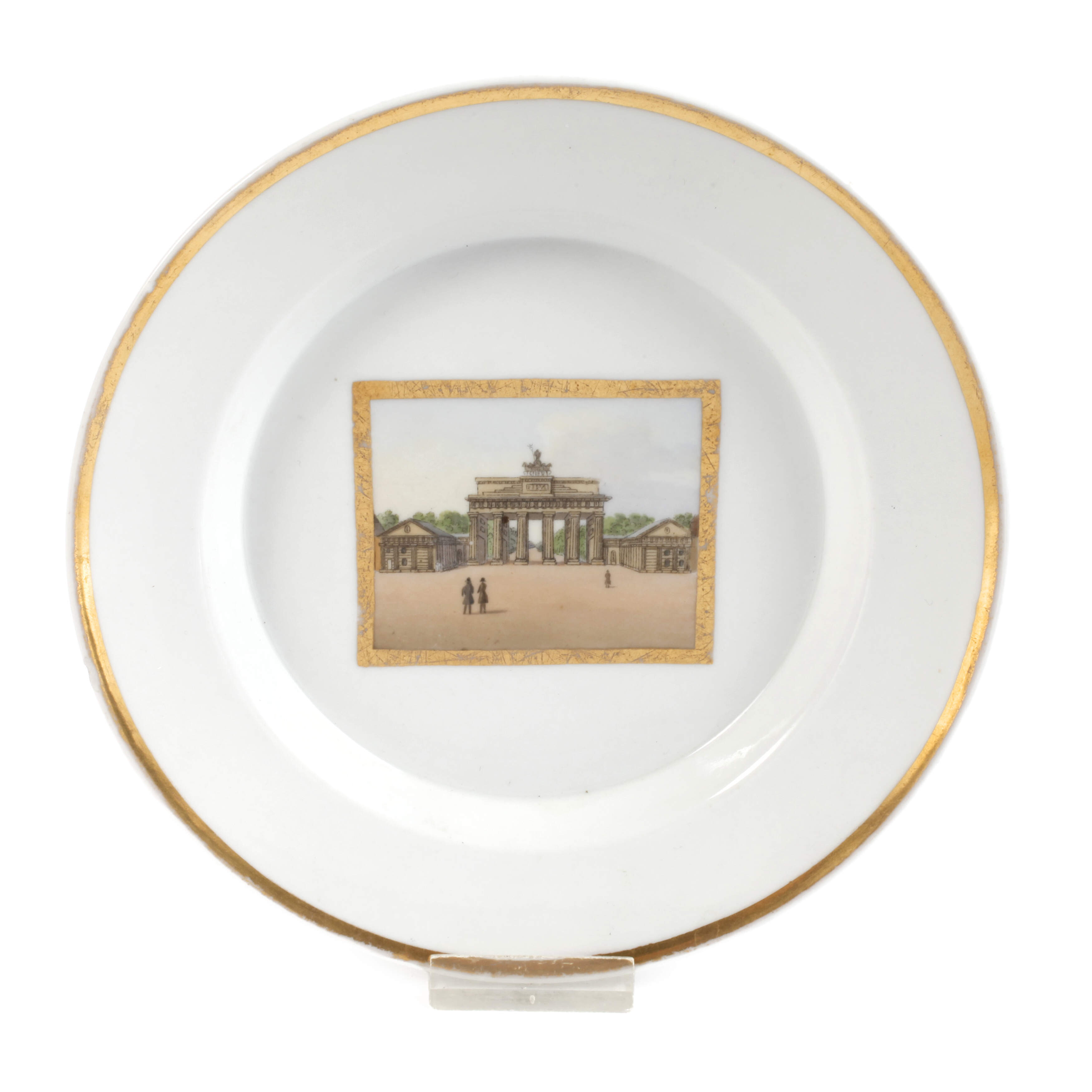 KPM Berlin Ansichtenteller Brandenburger Tor