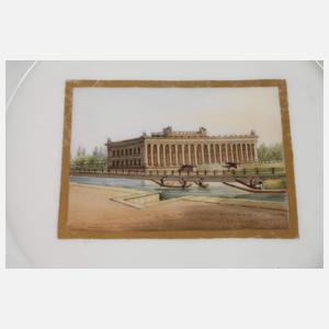 KPM Berlin Ansichtenteller Alte Museum Berlin