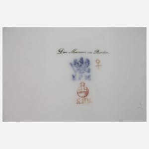 KPM Berlin Ansichtenteller Alte Museum Berlin