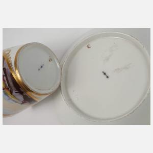 KPM Berlin Tasse Kauffahrteitszene