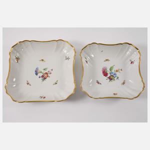 KPM Berlin Speiseservice Blumen und Insekten