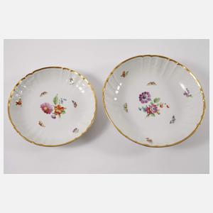 KPM Berlin Speiseservice Blumen und Insekten