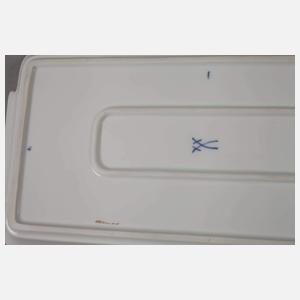 Meissen Königskuchenplatte "X-Form"