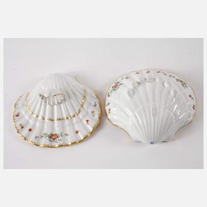 Meissen Muscheldose aus dem "Schwanenservice"
