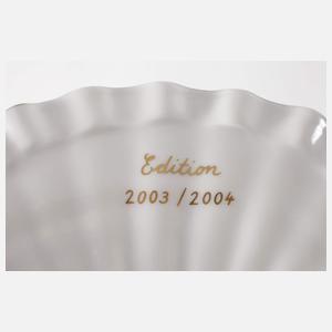 Meissen Muscheldose aus dem "Schwanenservice"