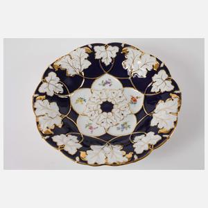 Meissen Prunkschale Streublümchendekor