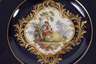 Meissen kleiner Wandteller Figurenmalerei