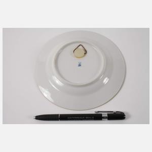 Meissen kleiner Wandteller Figurenmalerei