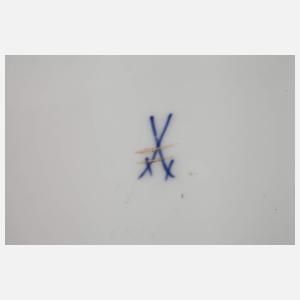 Meissen großer Wandteller "Reiche Fruchtmalerei"