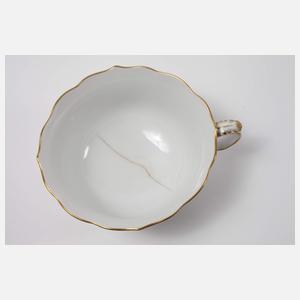 Meissen Kaffee-/Teeservice "Gelbe Rose"