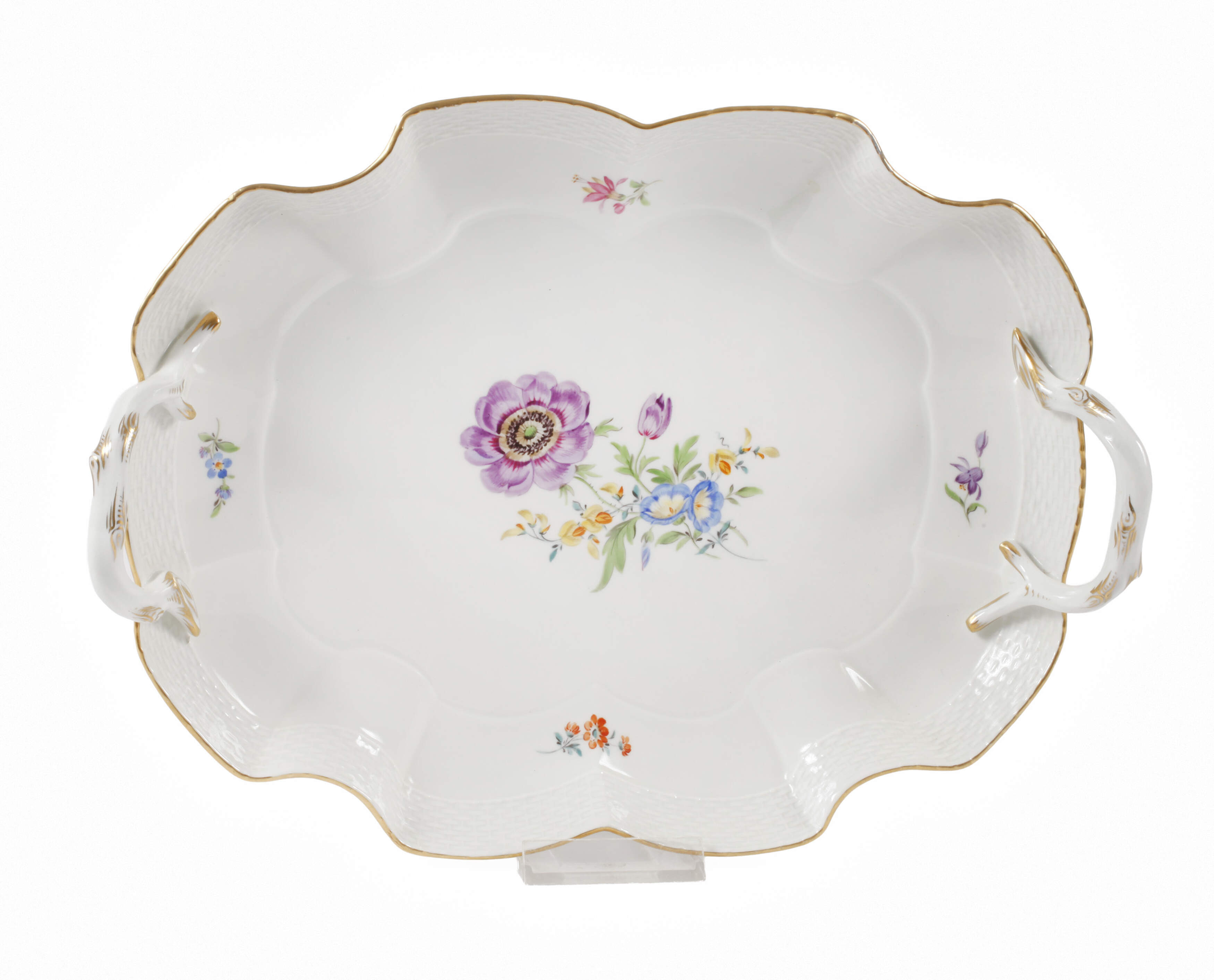 Meissen Tablett "Blume 3"