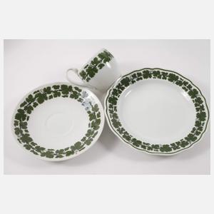 Meissen Kaffeeservice Weinlaubdekor