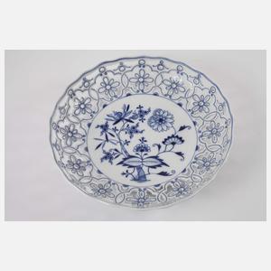 Meissen Durchbruchschale "Zwiebelmuster"