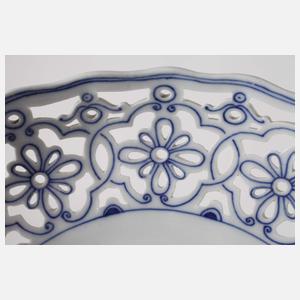 Meissen Durchbruchschale "Zwiebelmuster"