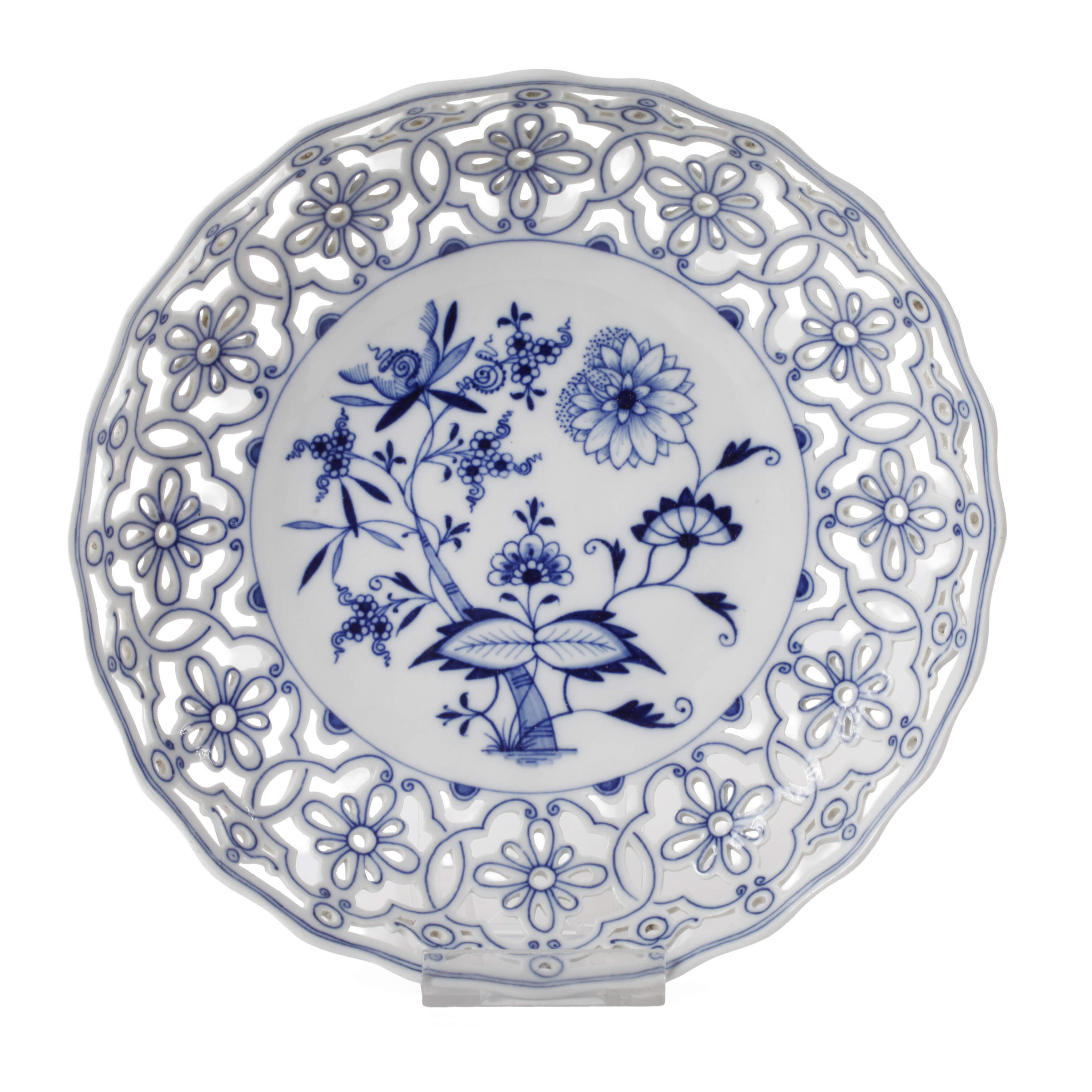 Meissen Durchbruchschale "Zwiebelmuster"