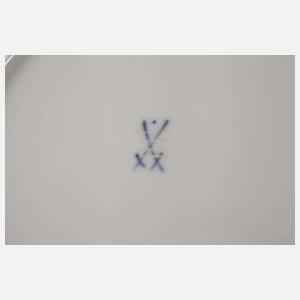 Meissen große Deckelvase im Iznik-Stil