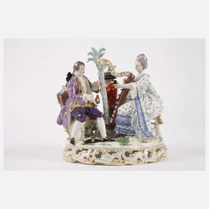 Meissen "Rokokogruppe, musizierend"