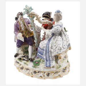 Meissen "Rokokogruppe, musizierend"