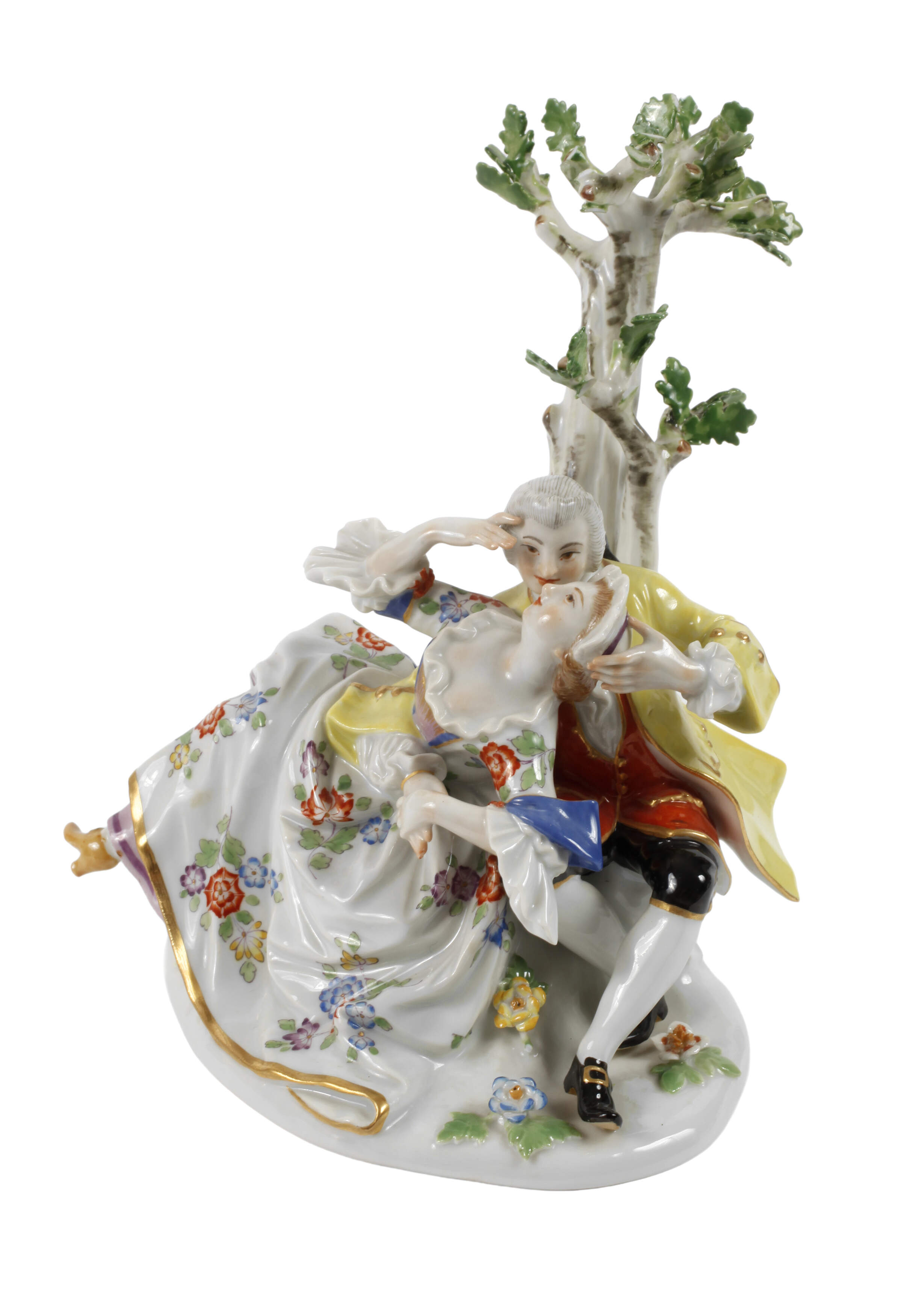 Meissen "Liebesgruppe mit Baum"