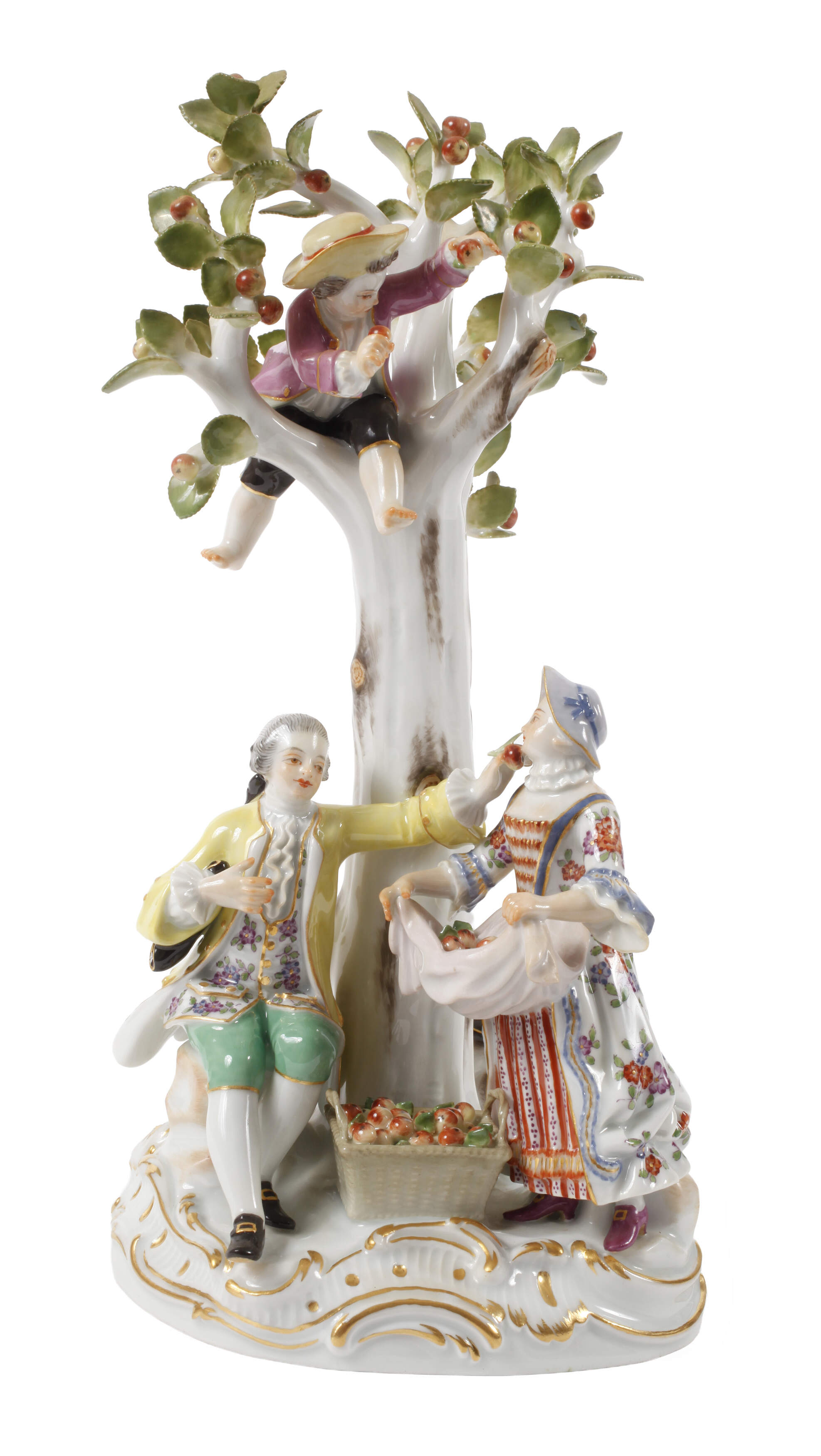 Meissen "Gärtnergruppe am Baum"