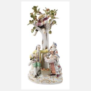 Meissen "Gärtnergruppe am Baum"