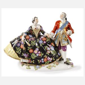 Meissen "Liebesgruppe/Der polnische Handkuss"