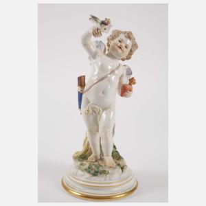 Meissen "Amor mit Brieftaube und Herz"