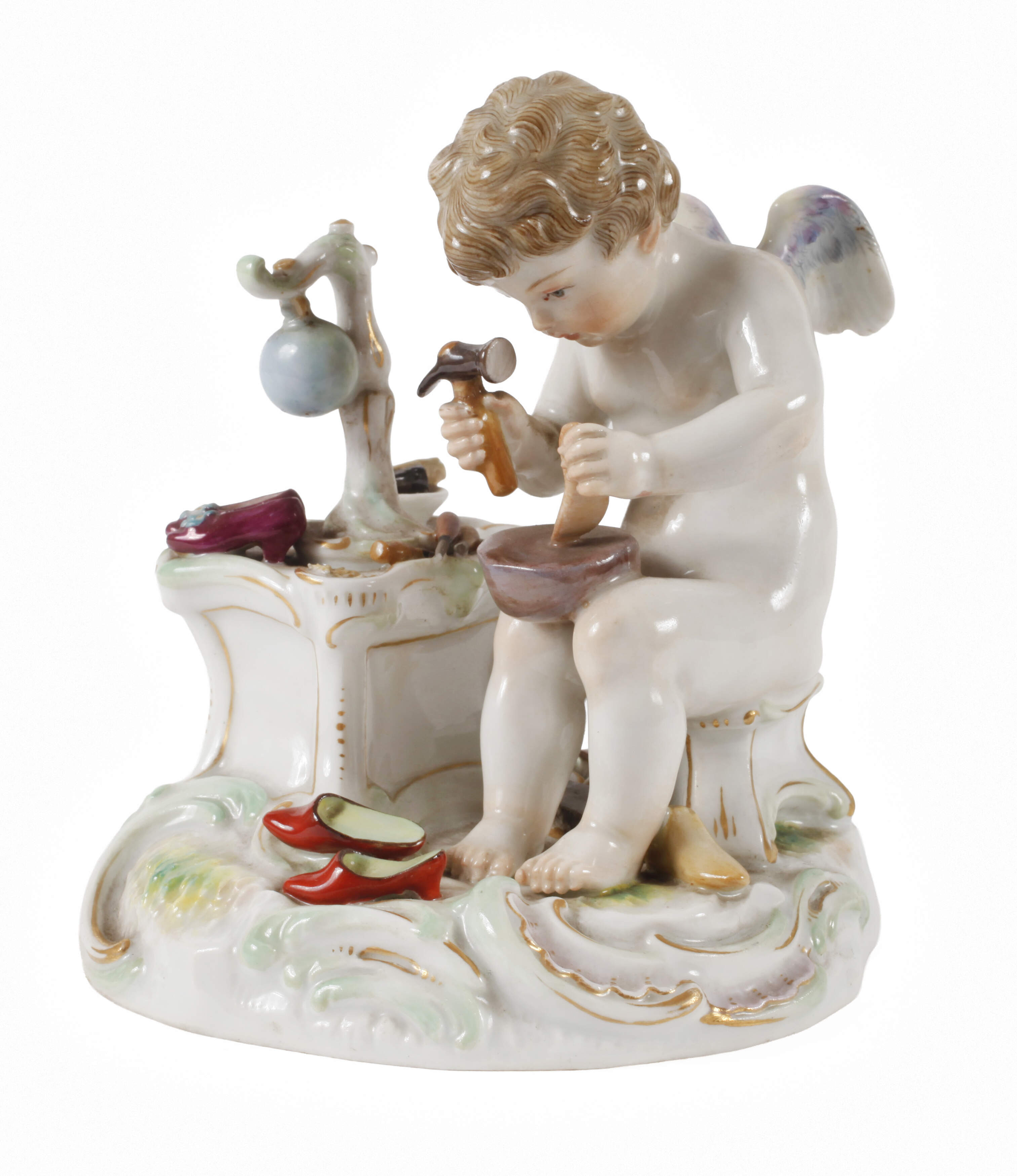 Meissen "Amor als Schuster"