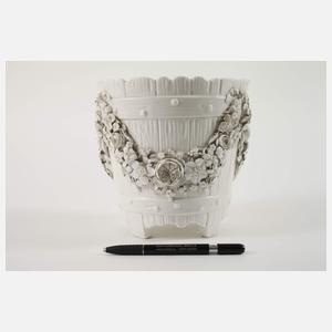 Cachepot Blütenbesatz