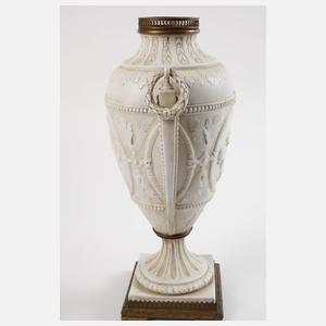 Schwarza-Saalbahn Prunkvase Puttenrelief