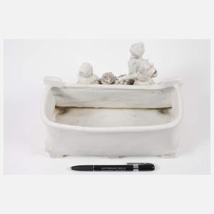 Schwarza-Saalbahn Jardinière mit Kindern