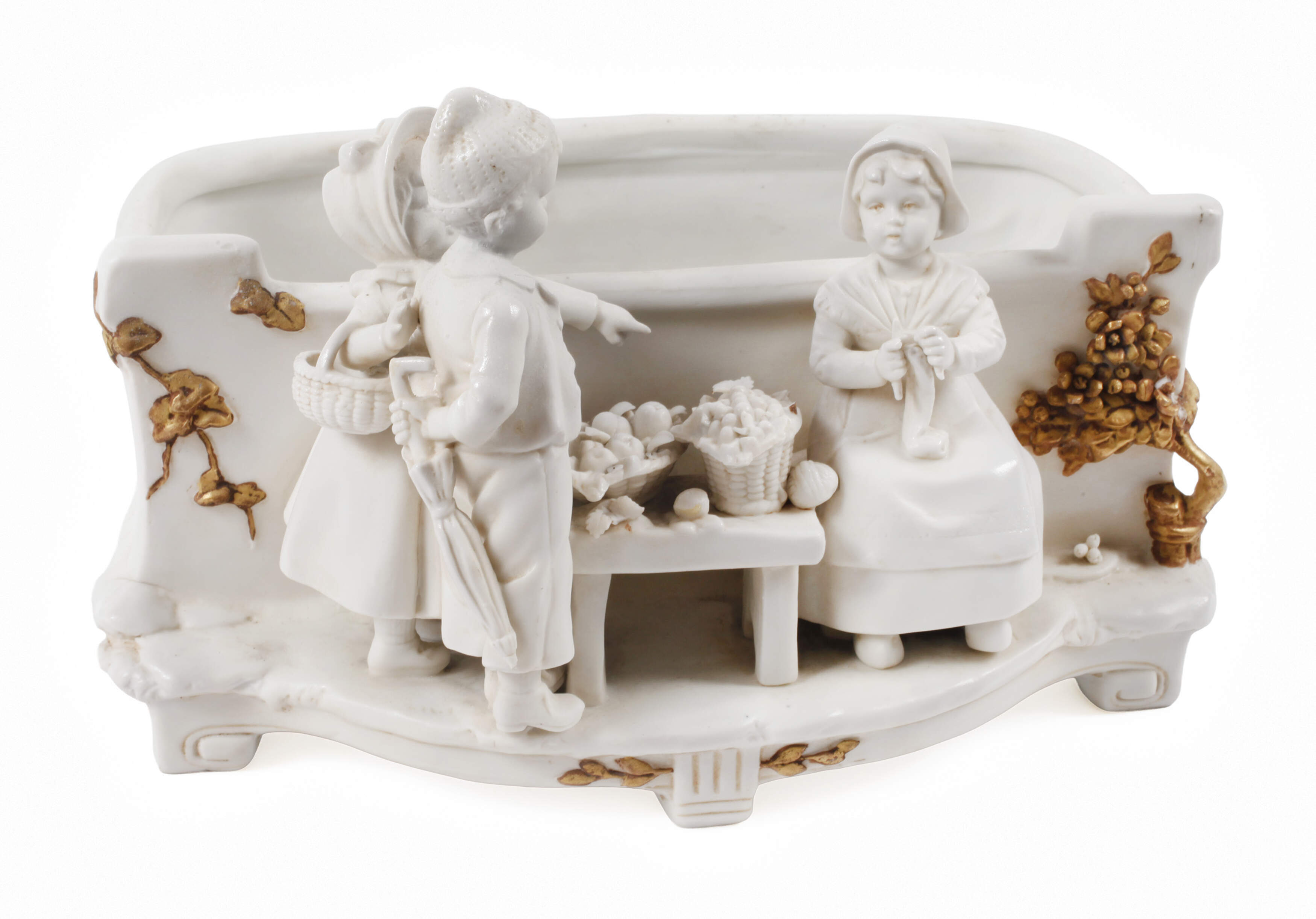 Schwarza-Saalbahn Jardinière mit Kindern