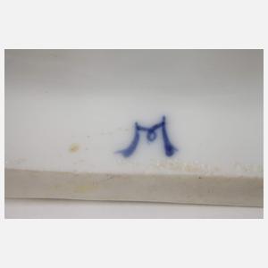 Schwarza-Saalbahn figürliche Deckeldose als Sänfte