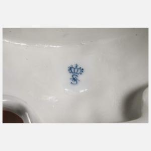 Sitzendorf großer figürlicher Prunkleuchter