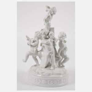 Volkstedt allegorische Amorettengruppe