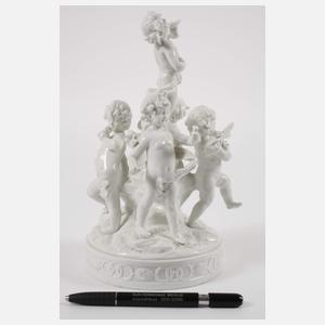 Volkstedt allegorische Amorettengruppe